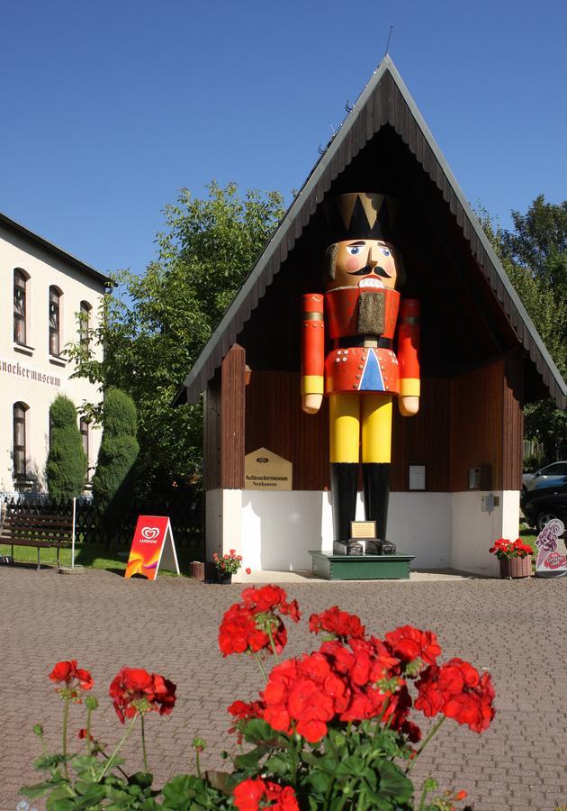 Ferienhaus Erzgebirge "An Der Trebe" Mit Kamin Und Sauna Neuhausen  Exterior foto